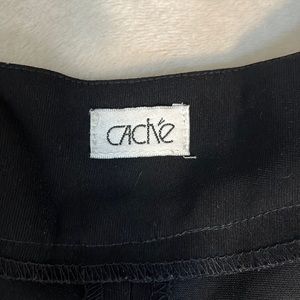 #140Caché pants, Open one leg left infrom/one rightinback Measurements pictures